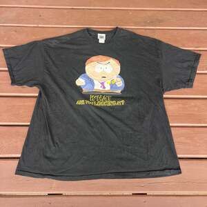 2005 Comedy Central South Park Cartman 'What Are You Looking At?' Shirt 3XL